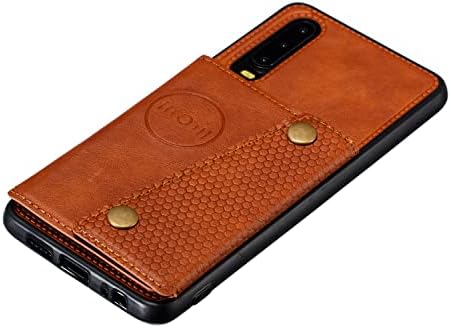 Futrola za telefon Flip futrola za novčanik kompatibilna sa Huawei P30, kožna torbica sa držačem kartice,