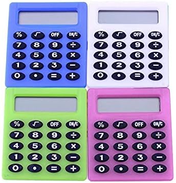 YFQHDD kalkulator Mini prijenosni elektronički kalkulator Candy Color kalkulator studentskih škola