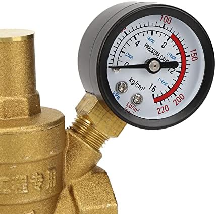 Ventil za regulaciju pritiska vode, DN20 mesing podesivi ventil za smanjenje pritiska vode