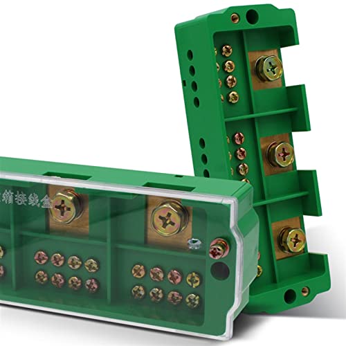 Razvodna kutija 3 - u 12-Out trofazni zeleni terminalni blok spoj reda mjerna kutija dio linija 1kom