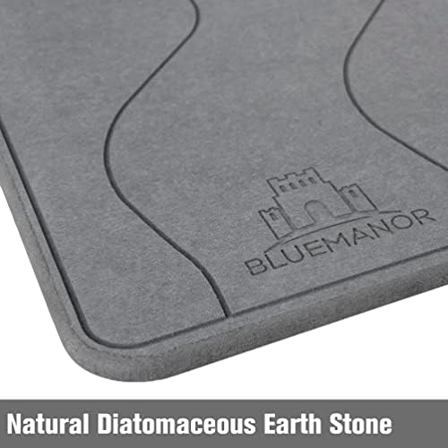BlueManor Stone Mat, ultra apsorpcija Neklizajuća tračna prostirka za kupatilo za brzo sušenje Podna