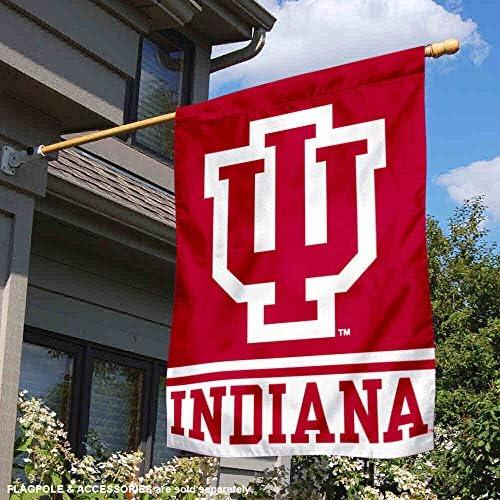 Indiana Hoosiers dvostrana i dvostrana kuća zastava