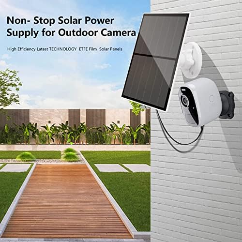 Solarni Panel za sigurnosnu kameru, DC 5V sigurnosna kamera USB solarni Panel, Micro USB & amp;