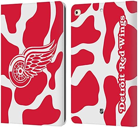 Dizajni za glavu Službeno licencirani NHL neto uzorak Detroit Crvena krila kožna knjiga Novčanica Komunalna