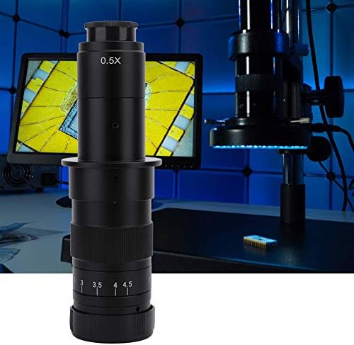 Objektiv okulara, industrijski mikroskop optički Adapter Moment objektiv digitalni zum okular za LED prstenaste