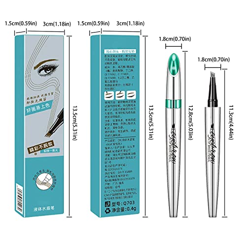 P baza za oči ne razmazana četvero Račvasta olovka za obrve Ultra Fine olovka za obrve Tečna voda olovka