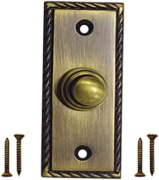 Akatva zvona s t sa šarkama - 2 komada šarke za vrata za drvene ograde - Bell push gumb - žičana