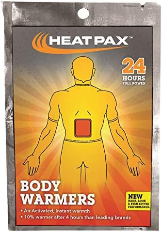OccuNomix 1101-10b toplotni Pax grijač za tijelo, aktiviran na zraku, trenutna toplota, bez