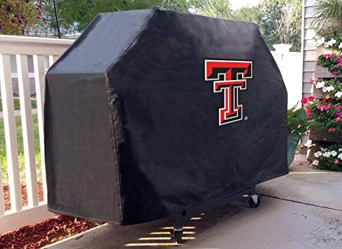 Texas Tech Red Raiders HBS Crni vanjski poklopac za roštilj za teške uvjete rada