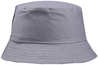Qinnyo Bucket šešir za žene Muška kapa na otvorenom šeširi pamučna ljetna kapa za pecanje na plaži