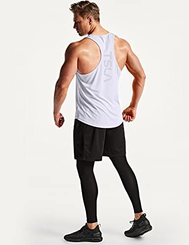 TSLA 3 Paket muški Dry Fit y-Back muscle Workout Tank Tops, Atletski trening teretana Tank Top, majice za bodibilding bez rukava