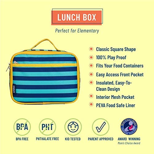 Wildkin dječje izolirane torbe za ručak za dječake i djevojke, za višekratnu djecu za ručak je savršena