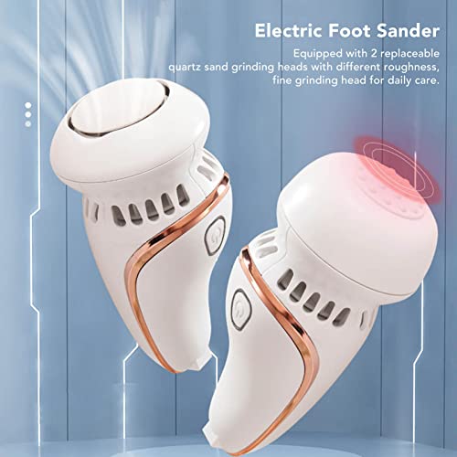 Natudeco električni odstranjivač kalusa za stopala automatska brusilica za stopala punjiva Vakuumska čipa usisna stopala pedikir alat za glatku kožu stopala