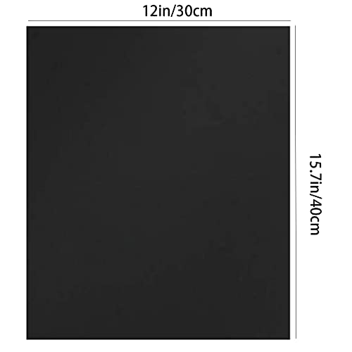 DARENYI Crni ABS plastični listovi 1/8 debeli plastični listovi fleksibilni od Pleksiglasnog