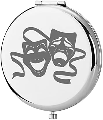 KEYCHIN komedija tragedija maska džepno ogledalo dramsko pozorište pokloni Drama maska kompaktno
