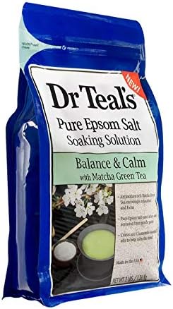 Dr Tealov Epsom sol za kupanje, obnavljanje i nadopunjavanje s ružičastim Himalayan, a ravnoteža i mirni
