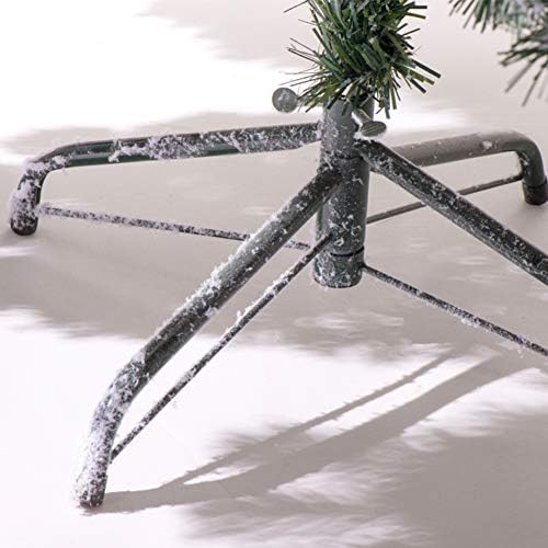 Cywyq 7.8 stopa PVC smreka umjetna božićna stablo, raspuštena snježna stabla sklopiva za zatvoreni božićni