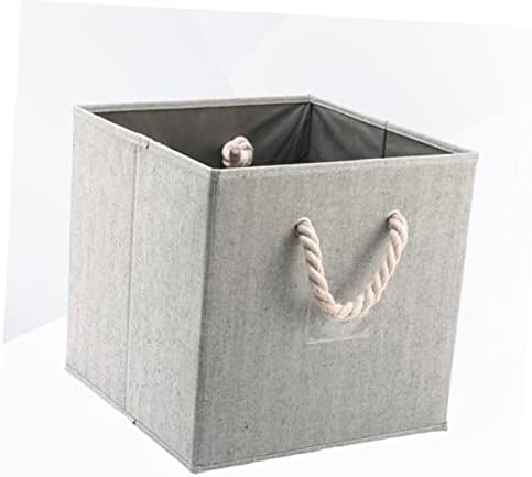 ZERODOK kutija Dekorativni kancije za odlaganje od platna za pohranu desktop polica za skladištenje Sundries