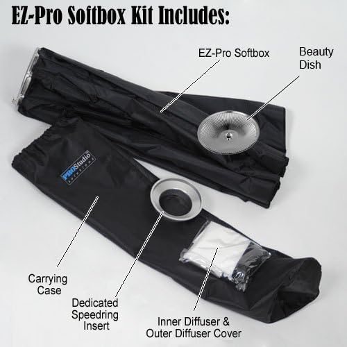Pro Studio Solutions EZ Pro Beauty Conteck Detagon SoftBox 48 sa specifikacijom, za Elinchrom Monolights,