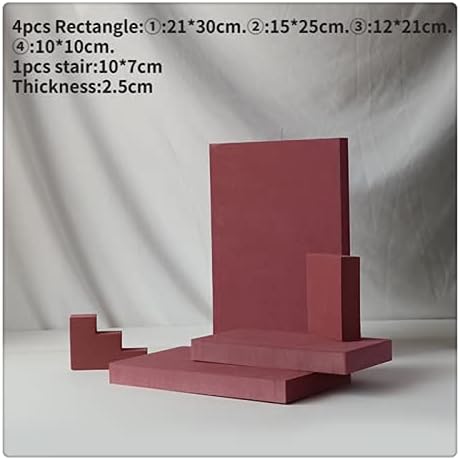 Gisela pravokutnik Stereo geometrijski oblik pjena fotografija rekviziti Postavite trodimenzionalnu scenu