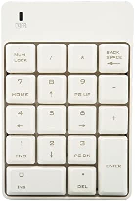 Zerodis Numerička tastatura, USB Numerička tastatura, mala, kompaktna, Plug and Play, 18 tastera
