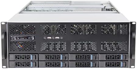 G465-08 distributed Storage 4U hot swappable Server 6GB / SAS ploča sa Power Board GPU Server šasija