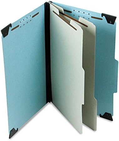 Pendaflex 59352 Pressboard Viseća Classi-Folder, 2 Razdjelnik/6-Sekcije, Pravni, 2/5 Tab, Plava