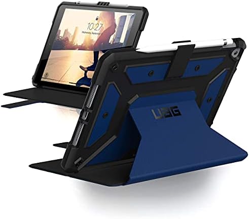 UAG iPad 10,2-inčni & Slučaj Metropolis, kobalt + iPad 10,2-inčni & amp; zaštitnik ekrana kaljeno staklo,