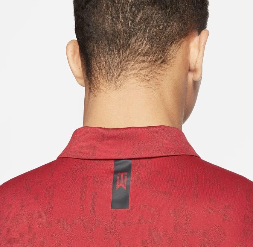 Nike Muška Tiger Woods Dri-Fit novost Golf Polo majica SS22, Team Red / Gym Red, 2XL