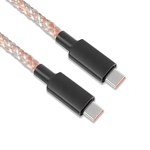 Gelrhonr 3FT 66W LED svjetlo užarenog USB C do USB C kabla, aluminijska školjka Brza punjenje žica LED RGB GRADUAL USB C da bi se upisala C kabel za pametne telefone i sve vrste uređaja tipa C