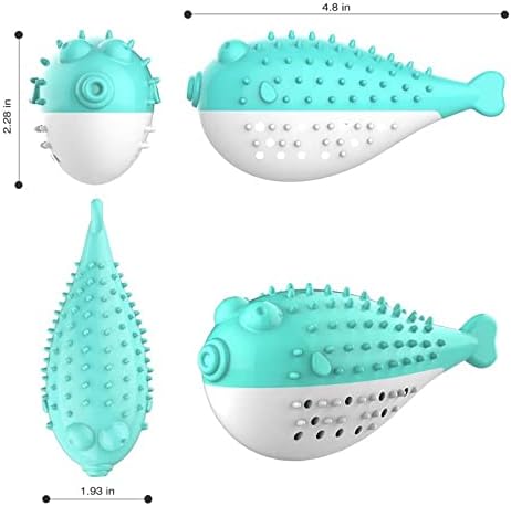 Oallk Cat igračka riba oblika za zube za zube za zube Catnu simulaciju ribljim zubima loše
