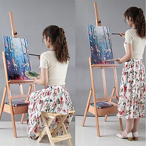 Zhuhw Podesiva bukova Eaech za umjetnička slikarstvo Sketch Skice Resel Crtanje tablice ulje