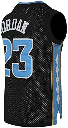 Klasični muški dres Sjeverna Karolina23 košarkaški dres ušiven plava / bijela / crna košulja