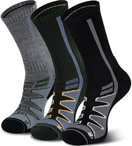 Merino vune planinarske čarape za hladne vremenske čarape Termalne tople posade zimske čarape za jastuke