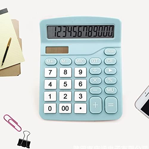 KE1CLO 12-znamenkasti solarni naučni kalkulator Handheld Desktop kalkulator, digitalni kalkulator
