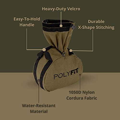 Polyfit Kettlebell Sandbag za fitnes-podesive kettlebell Workout Sandbags-30lb / 45lb