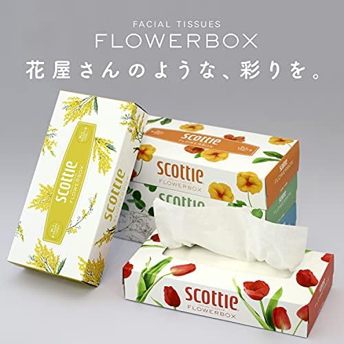 Japan Pribor za čišćenje domaćinstava - Scotty tkivo cvijeće 320 listova ¡á 5 kutija Packaf27