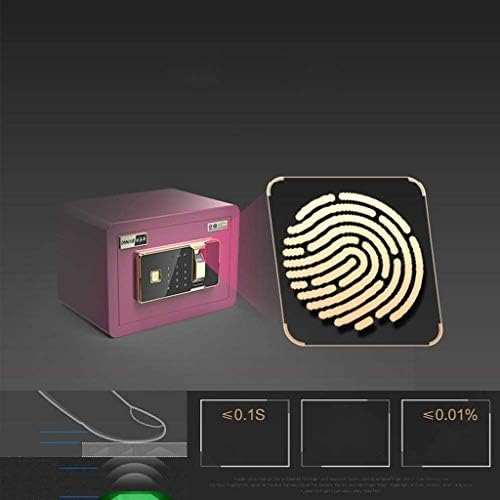 JBAMQ Safe Home Anti-Theft All Steel Intelligent Office mali Čelični sef za lozinku za otisak prsta u ormar protiv krađe 25cm