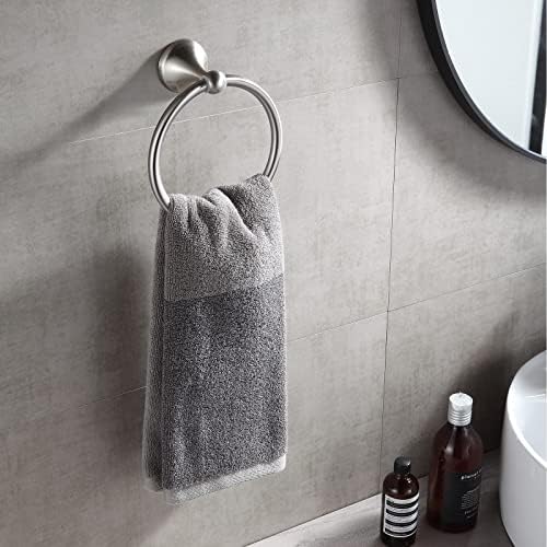 Orlif prsten za ručnike za kupaonicu, metalni metalni držač ručnika za teške uslove rada okrugli
