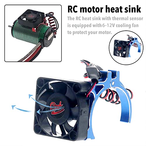 KWBRC 42mm RC motorni ventilator RC Fan Motor Metal RC model hlađenja ventilator RC hladnjaka RC električni hladnjak