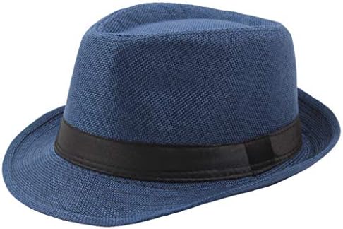 Prozračiva šešir za pranje top za sunčanje za sunčanje Jazz vanjski šešir posteljina curlystraw šešir muške