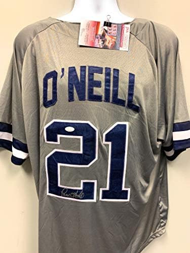 Paul O'Neill New York Yankees potpisali su autogramirani sivi snoseni dres JSA-e ovjereni certificirani
