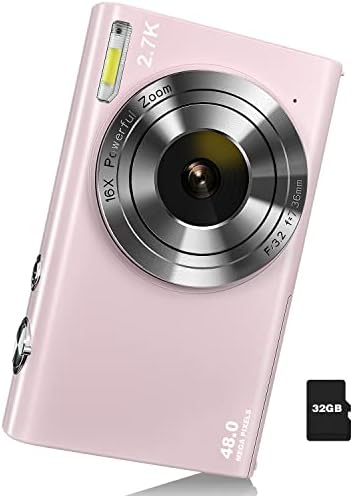 Digitalna kamera Auto Focus 2.7 K 48mp digitalna kamera za usmjeravanje i snimanje sa memorijskom karticom