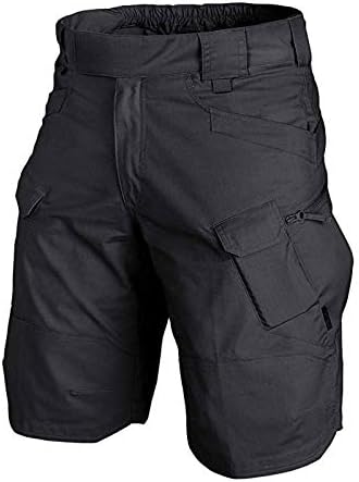 Muške plus veličine Tegotovi Classic Twill Hiker kratke hlače Ravne kratke hlače sa patentnim zatvaračima