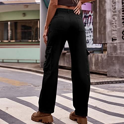 Ženske planinarske hlače Brze suho lagane padobranske hlače Elastične struke teretna hlače Podesive sportske