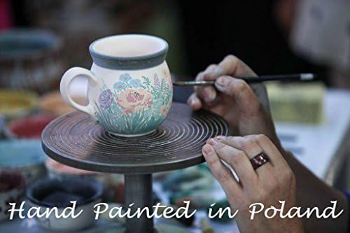 Poljska posuda 9-inčna pita i gartar server napravio od Ceramika Artystyczna + potvrda o autentičnosti