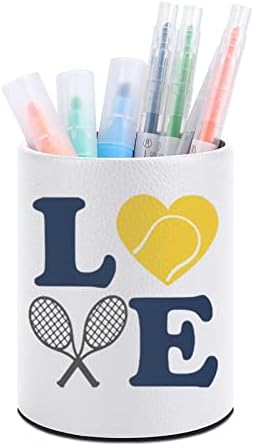 Volim teniski štampani držač olovke pencil Cup za stoni Organizator držač četkice za šminkanje