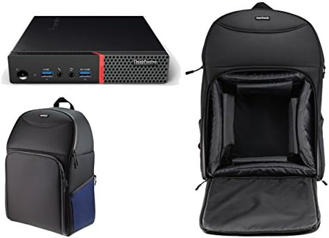 Navitech prijenosni robusni Crni & amp; plavi ruksak / torbica za nošenje kompatibilna sa Lenovo ThinkCentre V520 SFF Desktop računarom