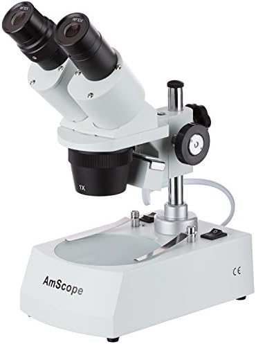 Amscope SE305R-PZ-E2 Digitalni binokularni stereo mikroskop, WF10X i WF20X okulacije, 10x / 20x / 30x /