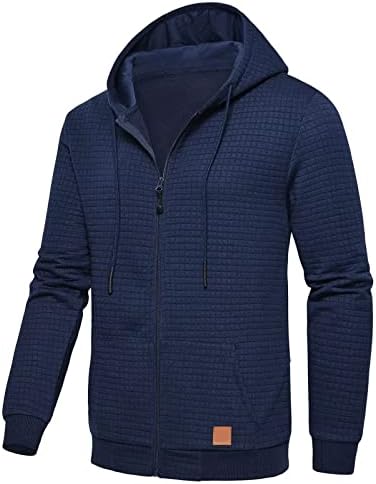 Svijetlo zimske jakne za muškarce, patentni zimski teret za zimsku teretanu sportski kaput jakna toplotni štand muške jakne za muške i vjetrenjače